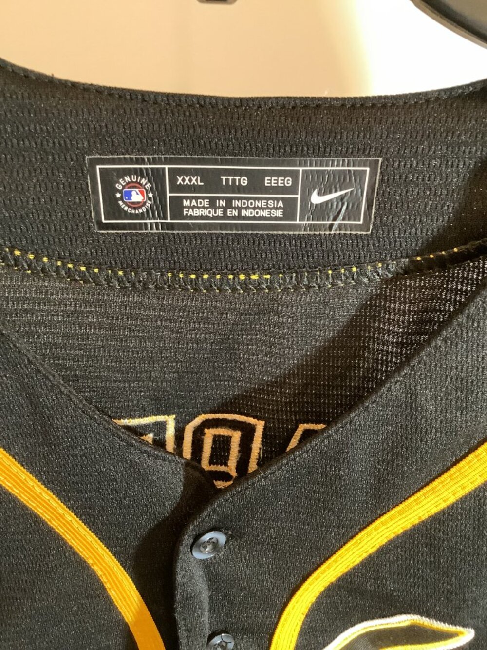 Pittsburgh Steelers Baseball Style Jersey, Size XXXL, Harris #22, Nike - Picture 2 of 5